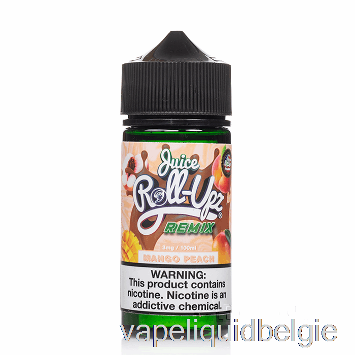 Vape Vloeibare Mango Perzik - Sap Roll Upz Remix - 100 Ml 6 Mg